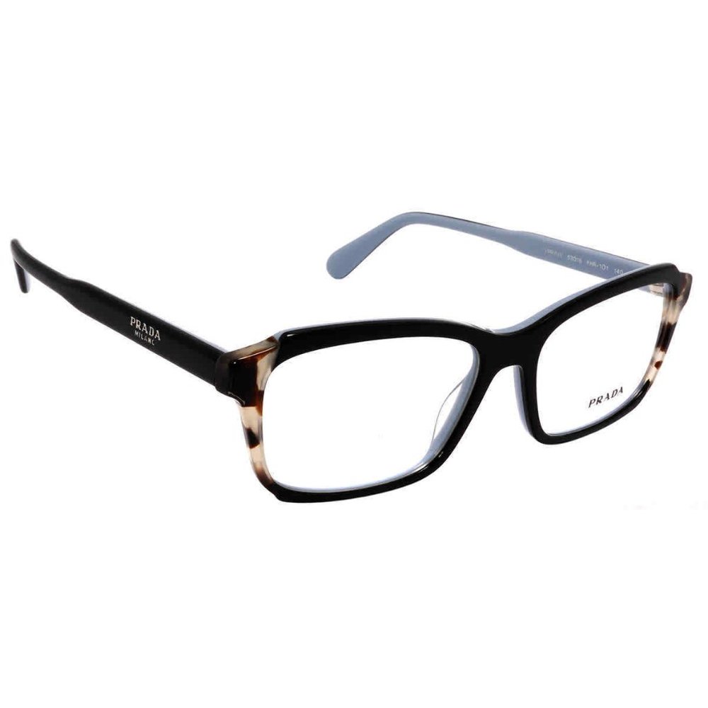 Prada Demo Rectangle Ladies Eyeglasses - Picture 1 of 3